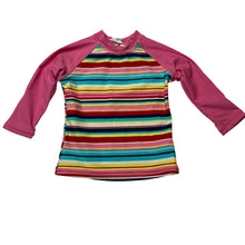 Load image into Gallery viewer, Girls Pumpkin Patch, long sleeve rashie / swim top, EUC, size 00,  