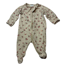 Load image into Gallery viewer, Girls Target, organic cotton blend zip coverall / romper, EUC, size 0000,  