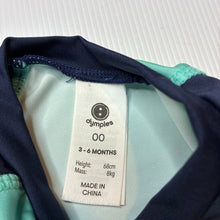 Load image into Gallery viewer, Boys Dymples, long sleeve rashie / swim top, EUC, size 00,  