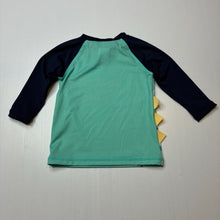 Load image into Gallery viewer, Boys Dymples, long sleeve rashie / swim top, EUC, size 00,  