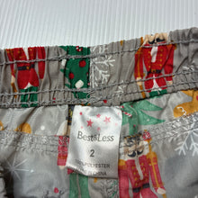 Load image into Gallery viewer, Boys B&amp;L, Christmas lightweight board shorts, EUC, size 2,  