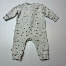 Load image into Gallery viewer, Boys Fox &amp; Finch, soft feel stretchy romper, dinosaurs, EUC, size 000,  