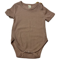 Load image into Gallery viewer, Unisex WITH LOVE FOR KIDS, ribbed stretchy bodysuit / romper, EUC, size 000,  