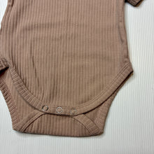 Load image into Gallery viewer, Unisex WITH LOVE FOR KIDS, ribbed stretchy bodysuit / romper, EUC, size 000,  