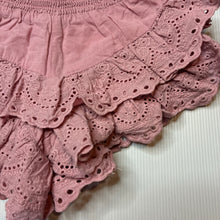 Load image into Gallery viewer, Girls Cotton On, lined cotton shorts, elasticated, GUC, size 3,  