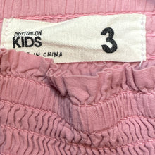 Load image into Gallery viewer, Girls Cotton On, lined cotton shorts, elasticated, GUC, size 3,  