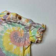 Load image into Gallery viewer, Girls Dymples, tie dyed stretchy tee / top, EUC, size 1,  