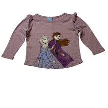 Load image into Gallery viewer, Girls Disney, Frozen cotton long sleeve tee / top, FUC, size 1,  