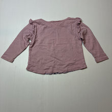 Load image into Gallery viewer, Girls Disney, Frozen cotton long sleeve tee / top, FUC, size 1,  