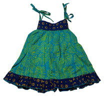Load image into Gallery viewer, Girls Wardani Collection, handmade lightweight cotton summer dress, NEW, size 6 months, L: 36cm