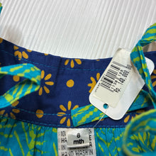 Load image into Gallery viewer, Girls Wardani Collection, handmade lightweight cotton summer dress, NEW, size 6 months, L: 36cm