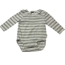 Load image into Gallery viewer, Unisex Bonds, striped stretchy bodysuit / romper, EUC, size 0000,  