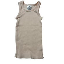 Load image into Gallery viewer, Girls Target, pink ribbed organic cotton singlet top, EUC, size 0000,  