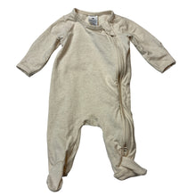 Load image into Gallery viewer, Unisex Target, stretchy organic cotton blend zip coverall / romper, EUC, size 0000,  
