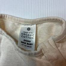 Load image into Gallery viewer, Unisex Target, stretchy organic cotton blend zip coverall / romper, EUC, size 0000,  