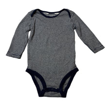 Load image into Gallery viewer, Unisex Carters, navy stripe cotton bodysuit / romper, FUC, size 00,  