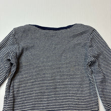Load image into Gallery viewer, Unisex Carters, navy stripe cotton bodysuit / romper, FUC, size 00,  