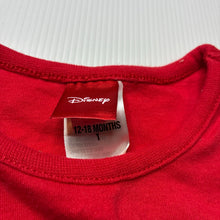 Load image into Gallery viewer, Unisex Disney, Mickey Mouse cotton Christmas bodysuit / romper, EUC, size 1,  
