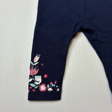 Load image into Gallery viewer, Girls Target, navy stretchy leggings / bottoms, EUC, size 000,  