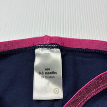 Load image into Gallery viewer, Girls Target, navy stretchy leggings / bottoms, EUC, size 000,  