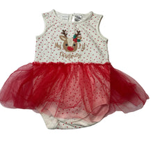Load image into Gallery viewer, Girls Baby Berry, Christmas tutu romper, EUC, size 1,  