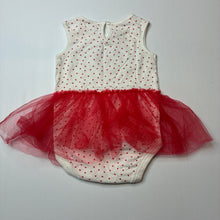 Load image into Gallery viewer, Girls Baby Berry, Christmas tutu romper, EUC, size 1,  