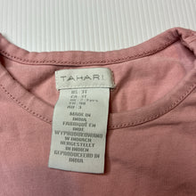 Load image into Gallery viewer, Girls TAHARI, pink stretchy top, EUC, size 3,  