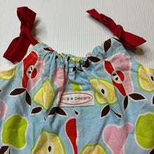 Load image into Gallery viewer, Girls Oli B Designs, lightweight cotton summer romper, EUC, size 00,  