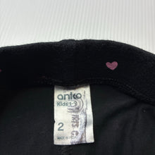 Load image into Gallery viewer, Girls Anko, stretchy bike shorts, hearts, GUC, size 2,  