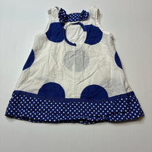 Load image into Gallery viewer, Girls Charlie &amp; Me, lightweight cotton summer dress, GUC, size 00, L: 35cm