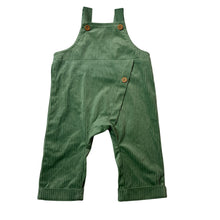 Load image into Gallery viewer, Unisex PatPat, velour corduroy overalls, EUC, size 00,  