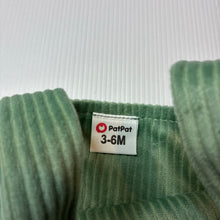 Load image into Gallery viewer, Unisex PatPat, velour corduroy overalls, EUC, size 00,  