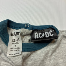 Load image into Gallery viewer, Boys Cotton On, ACDC cotton tee / top, FUC, size 1,  