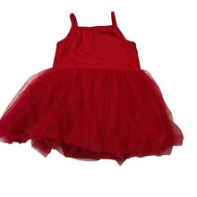 Load image into Gallery viewer, Girls Baby Baby, red tutu romper dress, EUC, size 1, L: 38cm