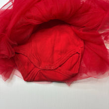 Load image into Gallery viewer, Girls Baby Baby, red tutu romper dress, EUC, size 1, L: 38cm