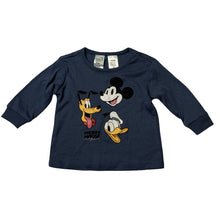 Load image into Gallery viewer, Boys Disney, Mickey Mouse &amp; Friends long sleeve top, EUC, size 000,  