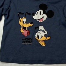 Load image into Gallery viewer, Boys Disney, Mickey Mouse &amp; Friends long sleeve top, EUC, size 000,  