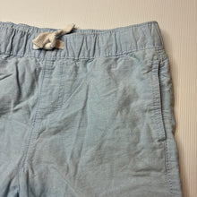 Load image into Gallery viewer, Boys KID, blue cotton shorts, elasticated, GUC, size 12,  