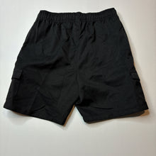 Load image into Gallery viewer, Boys Anko, dark grey school cargo shorts, elasticated, EUC, size 12,  