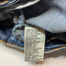 Load image into Gallery viewer, Girls Breakers, blue stretch denim skirt, adjustable, GUC, size 2,  