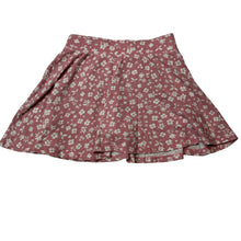 Load image into Gallery viewer, Girls KID, floral cotton skirt, built-in shorts, elasticated, GUC, size 6,  