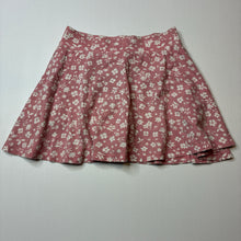 Load image into Gallery viewer, Girls KID, floral cotton skirt, built-in shorts, elasticated, GUC, size 6,  