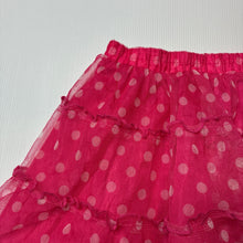 Load image into Gallery viewer, Girls lined, tulle skirt, elasticated, GUC, size 5,  