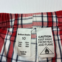 Load image into Gallery viewer, Boys Brilliant Basics, lightweight cotton pyjama shorts, EUC, size 10,  