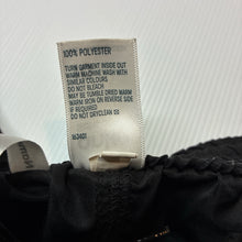 Load image into Gallery viewer, Unisex Anko, black lightweight school shorts, elasticated, GUC, size 10,  