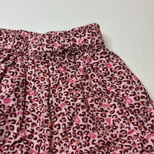 Load image into Gallery viewer, Girls Okaidi, cotton lined animal print skirt, elasticated, EUC, size 4,  