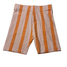 Load image into Gallery viewer, Girls KID, striped stretchy bike shorts, EUC, size 7,  