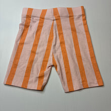 Load image into Gallery viewer, Girls KID, striped stretchy bike shorts, EUC, size 7,  