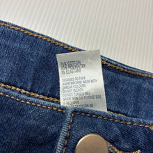Load image into Gallery viewer, Girls Anko, blue stretch denim shorts, adjustable, EUC, size 10,  