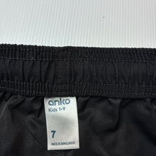 Load image into Gallery viewer, Boys Anko, lightweight board shorts, elasticated, GUC, size 7,  
